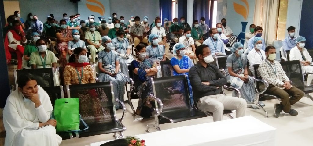 अपोलो हाॅस्पीटल स्टाफ के लिए दो दिवसीय आध्यात्मिक सत्र का आयोजन, ब्रह्माकुमारीज़ को किया आमंत्रित...