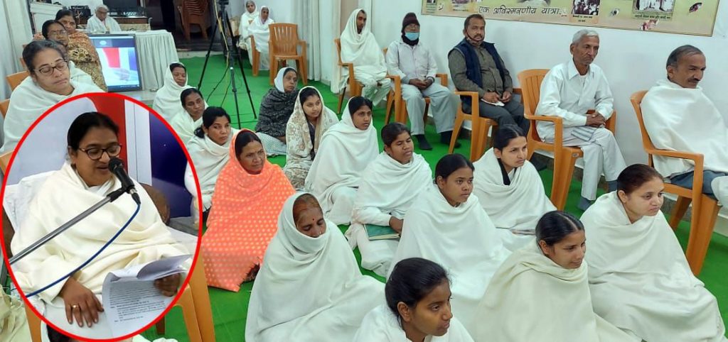 व्यक्ति का सबसे महान शत्रु आलस्य - ब्रह्माकुमारी मंजू दीदी