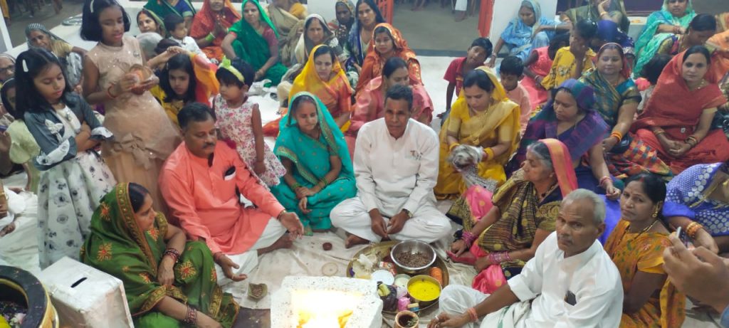 सात दिवसीय श्रीमत भागवत गीता ज्ञान यज्ञ बुरे संस्कारो की आहुति के साथ संपन्न हुआ