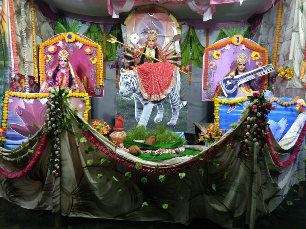 ब्रम्हाकुमारीज मस्तूरी- चैतन्य देवियों की झांकी का आयोजन