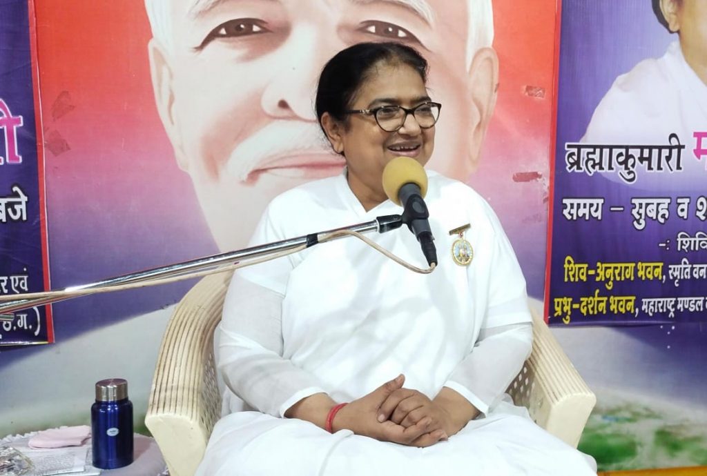 जीवन मे सकारात्मक परिवर्तन ही सबसे बडा चमत्कार है: बीके मंजू*
