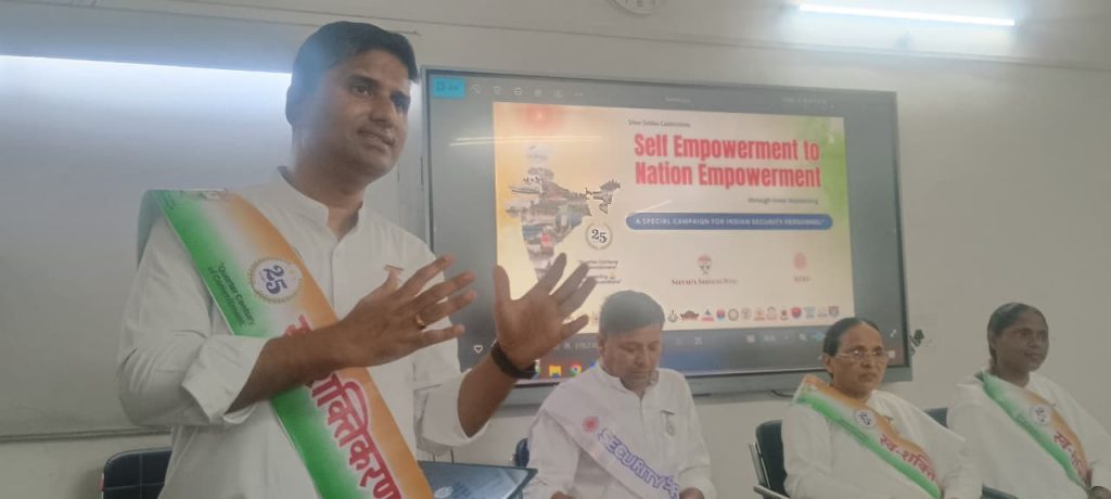 स्व सशक्तिकरण ही सुरक्षित संचालन व तनावमुक्ति की कुंजी — बीके दत्ता भाई*