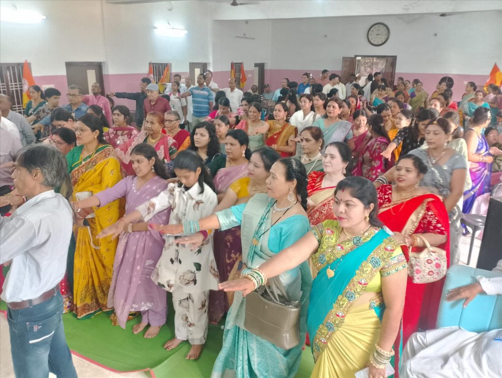 **भारत स्वाभिमान एवं पतंजलि योग समिति के सांस्कृतिक एवं सामाजिक कार्यक्रम में नशामुक्ति का संदेश**